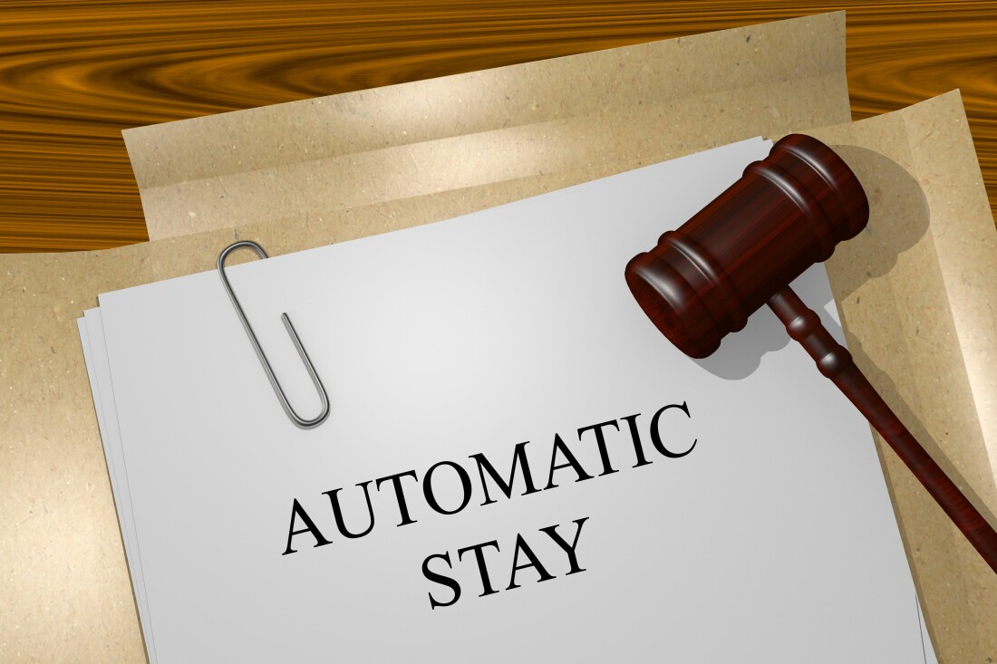 Automatic Stay File with Gavel Automatic Stay File with Gavel